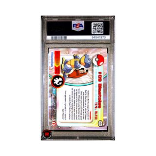 Blastoise Topp #09 PSA8 Mint - Pokemon T.V UK - EN