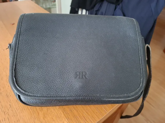 Bolso George Negro Piel