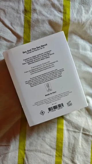 Perfume Sex and the Sea Neroli