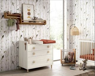 CUNA CON PATAS CILÍNDRICAS ARTIC