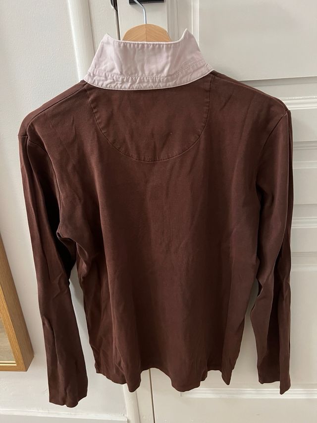 Polo Gant Marrón Talla L Mujer