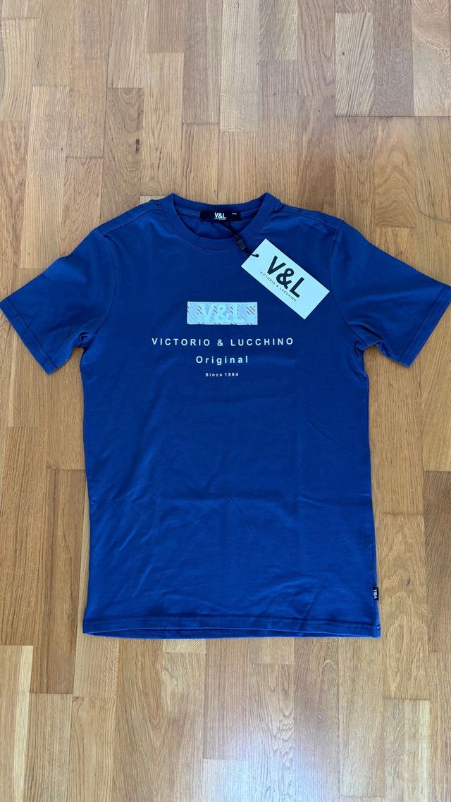 Camiseta V&L Victorio & Lucchino Azul Talla M