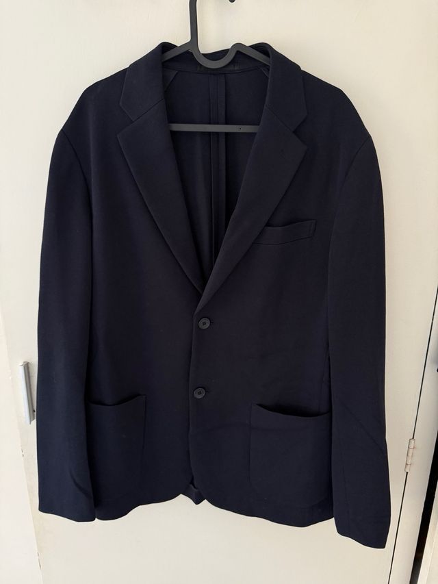 Americana Uniqlo Azul Marino