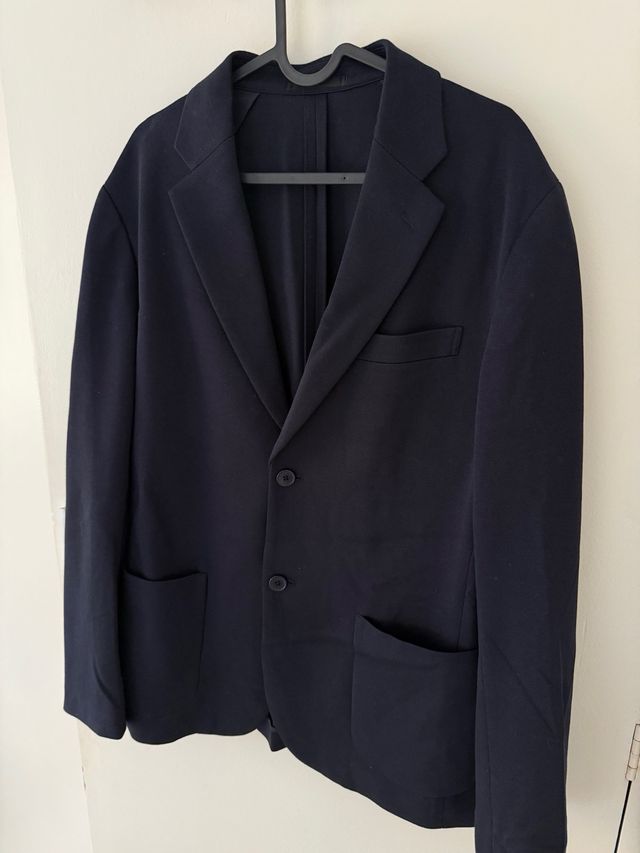 Americana Uniqlo Azul Marino