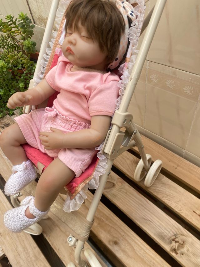 Bebé Reborn con Carro