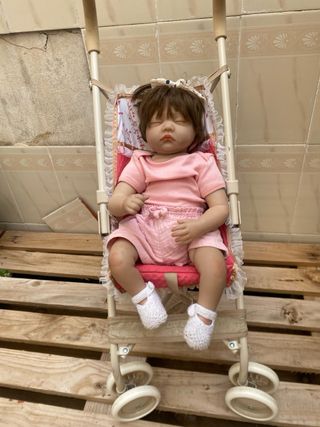 Bebé Reborn con Carro