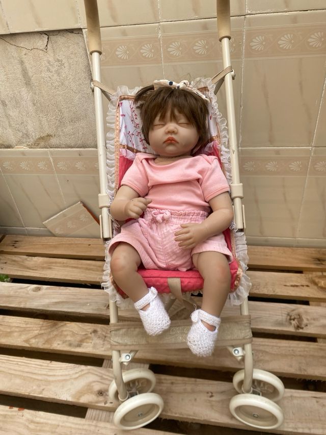 Bebé Reborn con Carro