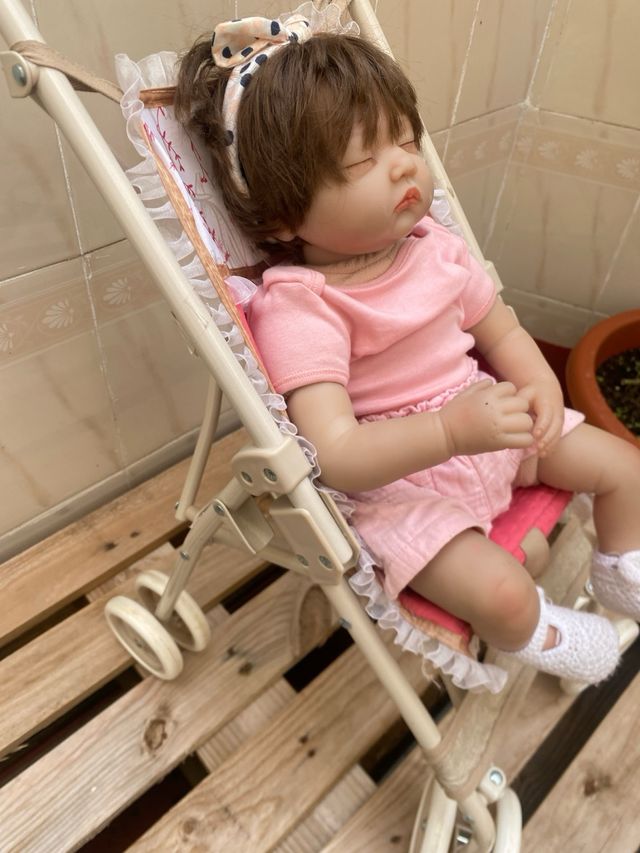 Bebé Reborn con Carro