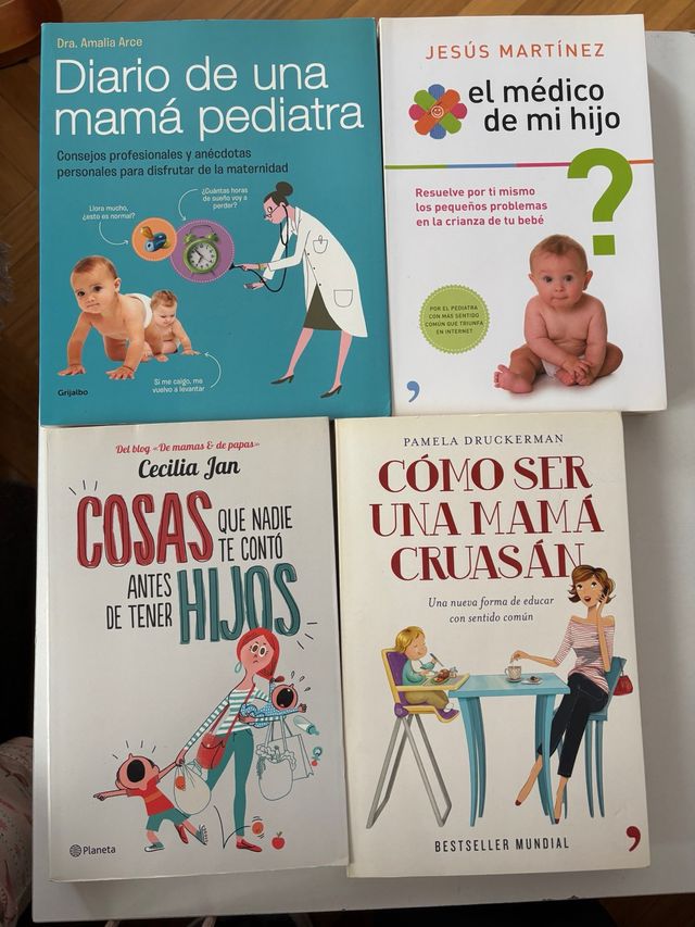 Lote 4 libros crianza infantil