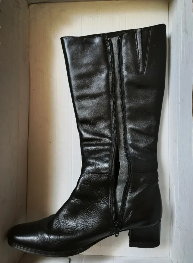 Botas CALMODA Piel Negras Talla 38