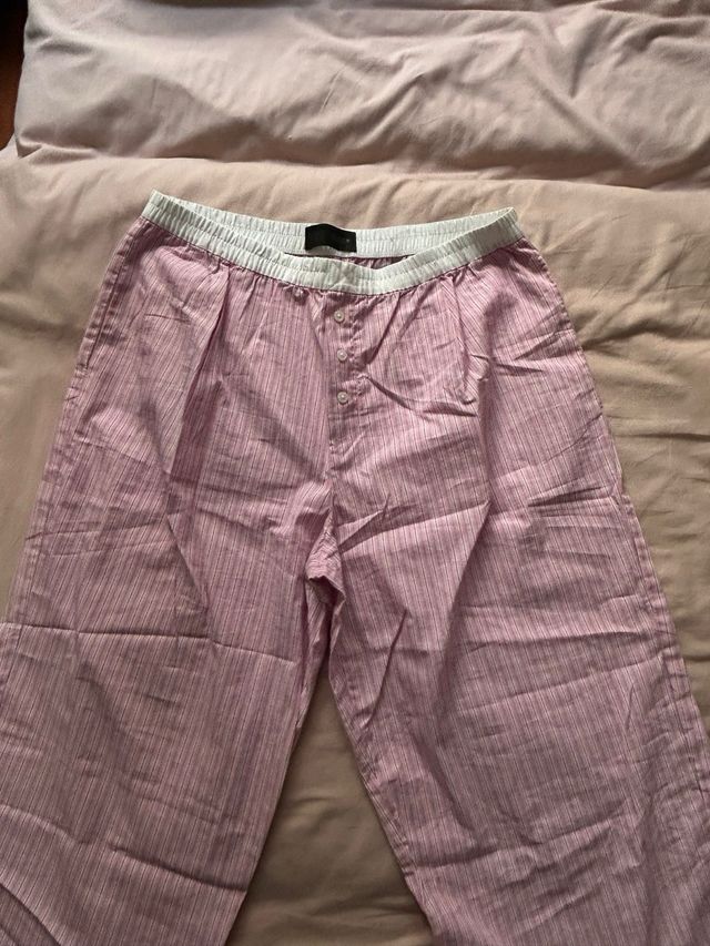 Pantalones Zara Rosa Talla M