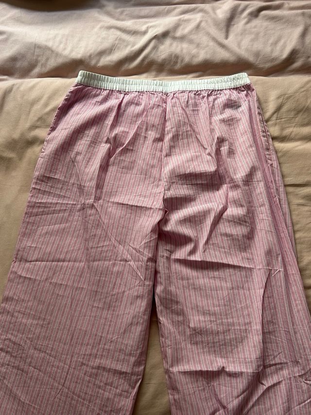 Pantalones Zara Rosa Talla M