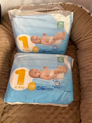 Pañales Deliplus Talla 1 (2-4kg) - Disney Baby