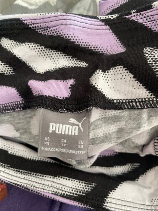 Completo fitness viola e fantasia