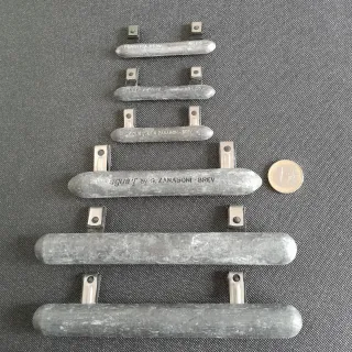 Plomos curricán cacea Fonderia Roma