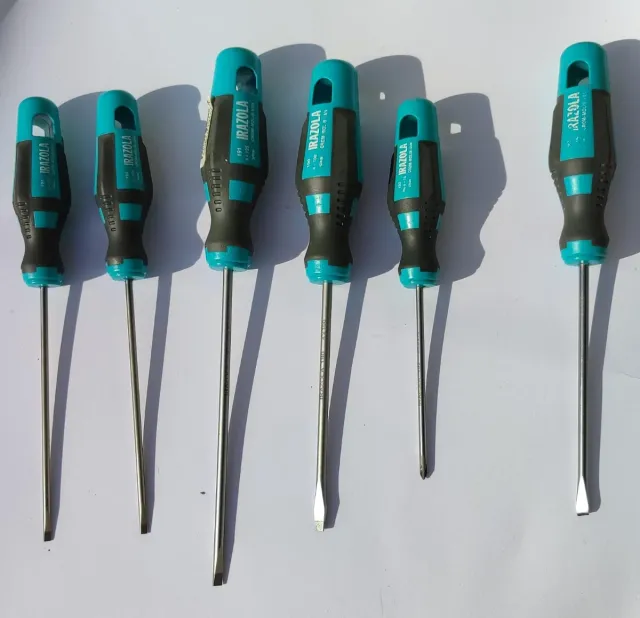 Lote 5+1 destornilladores Irazola Premium Nuevos