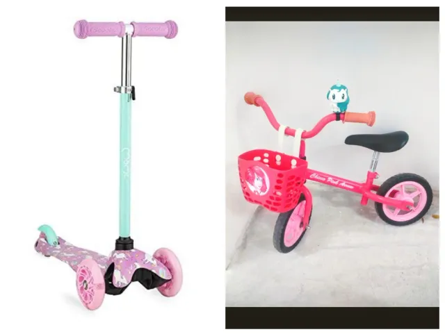Patinete y Bicicleta Infantil
