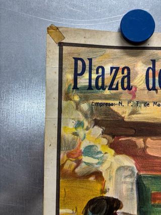 Cartel Toros Valencia 9 Julio 1967