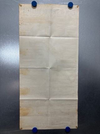 Cartel Toros Valencia 9 Julio 1967