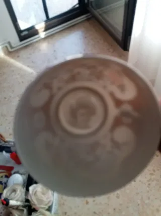 Juego de té japonés porcelana y bambú.en persona