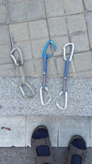 Mosquetones escalada