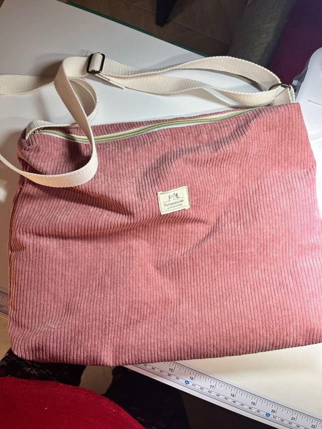 Bolso “blandolera” pana rosa