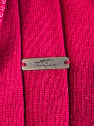 Chaqueta Burberry Roja Cremallera