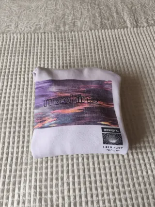 Sudadera Bershka Morada Talla L