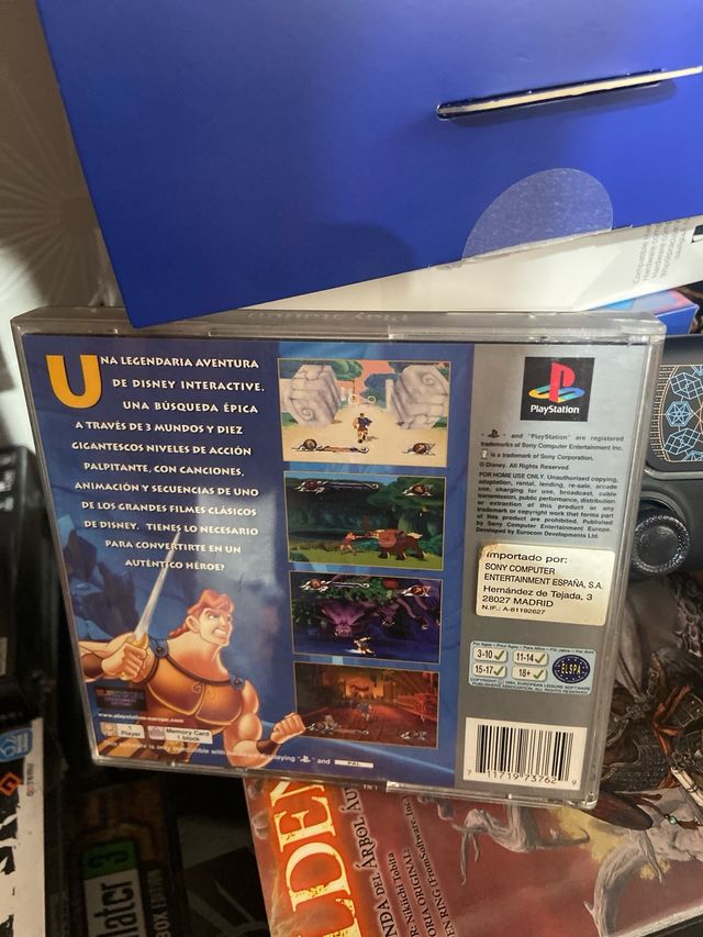 Juego Ps1 Disney Hércules Acción Platinum