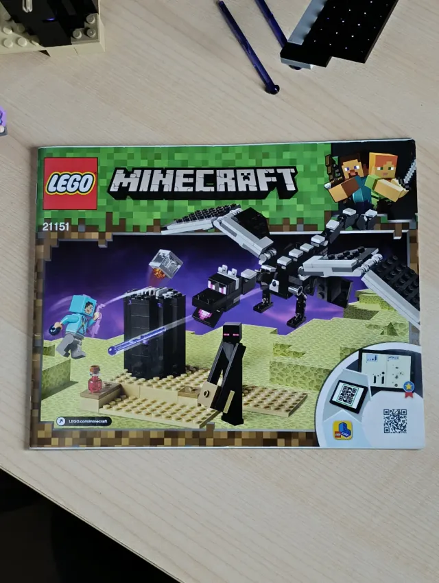 LEGO Minecraft 21151 La Battaglia dell'End