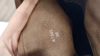 Botas altas marrones con hebillas