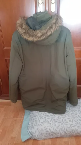 Chaquetón hombre  verde militar talla S