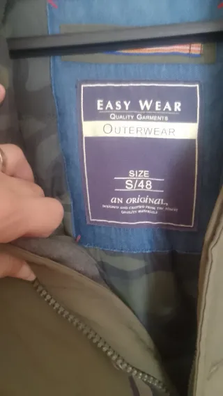 Chaquetón hombre  verde militar talla S