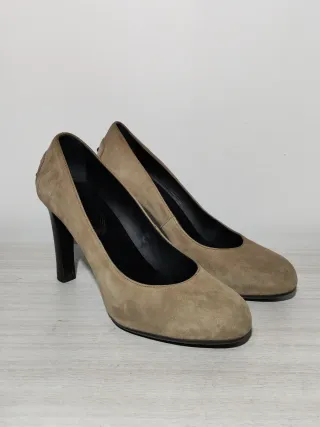 Décolleté tod's scarpe in pelle shoes chaussures