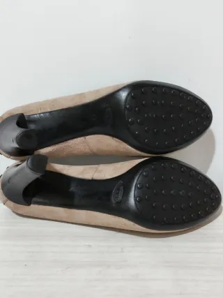 Décolleté tod's scarpe in pelle shoes chaussures