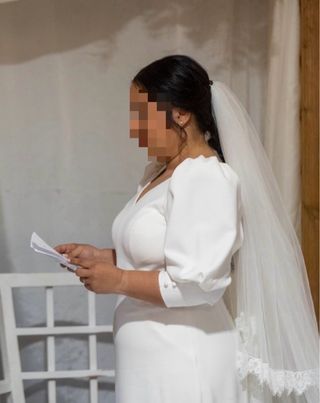 Vestido de Novia Pronovias Blanco Talla XL