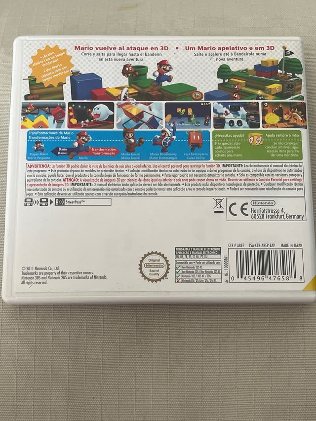 Super Mario 3D Land Nintendo 3DS