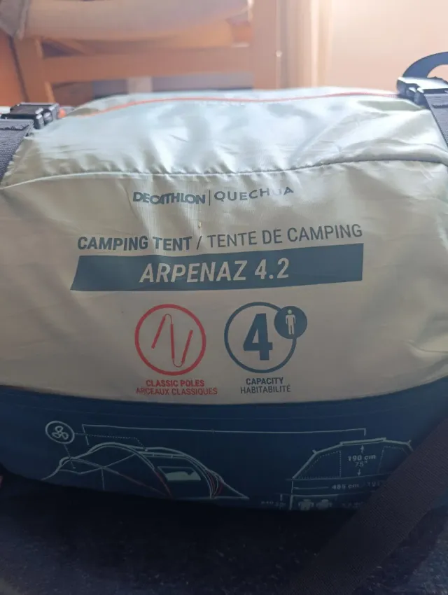 Tienda de campaña Arpenaz 4.2