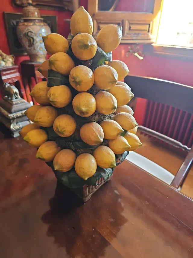 Adorno de limones decorativo