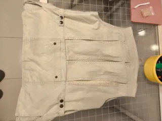 Chaleco Coronel Tapioca Beige