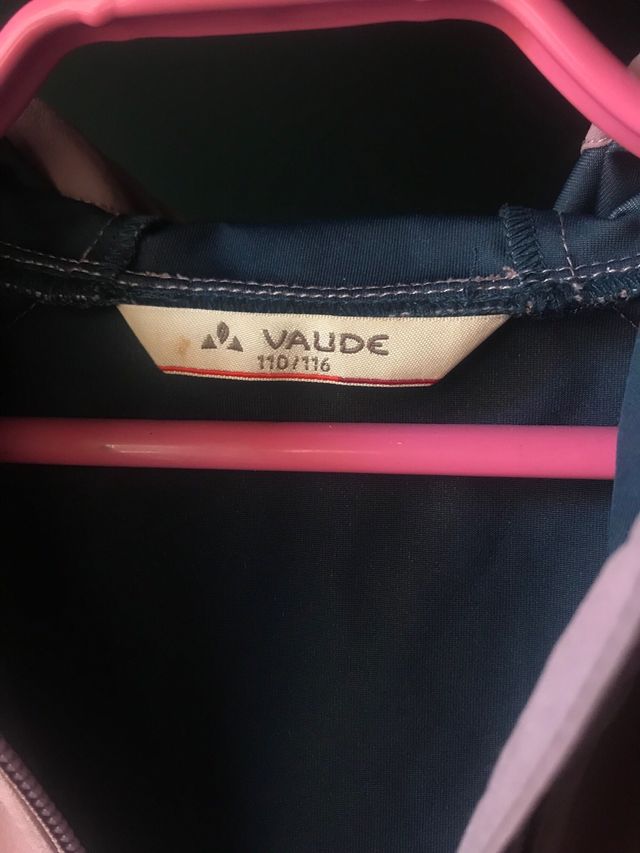 Parka Vaude rosa 6 años