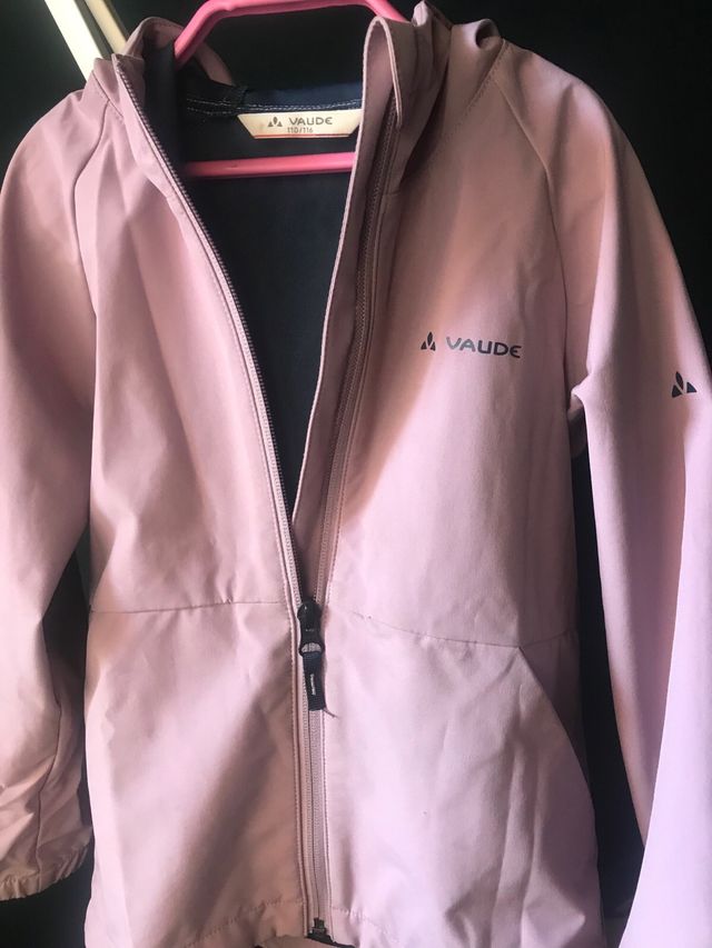 Parka Vaude rosa 6 años