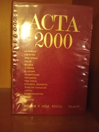 Acta 2000 enciclopedia completa 9 tomos 1976