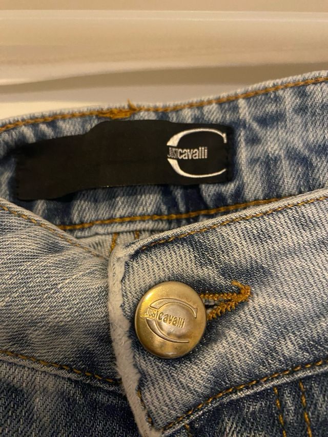 Pantalones vaqueros Just Cavalli estampados