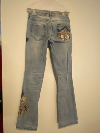 Pantalones vaqueros Just Cavalli estampados