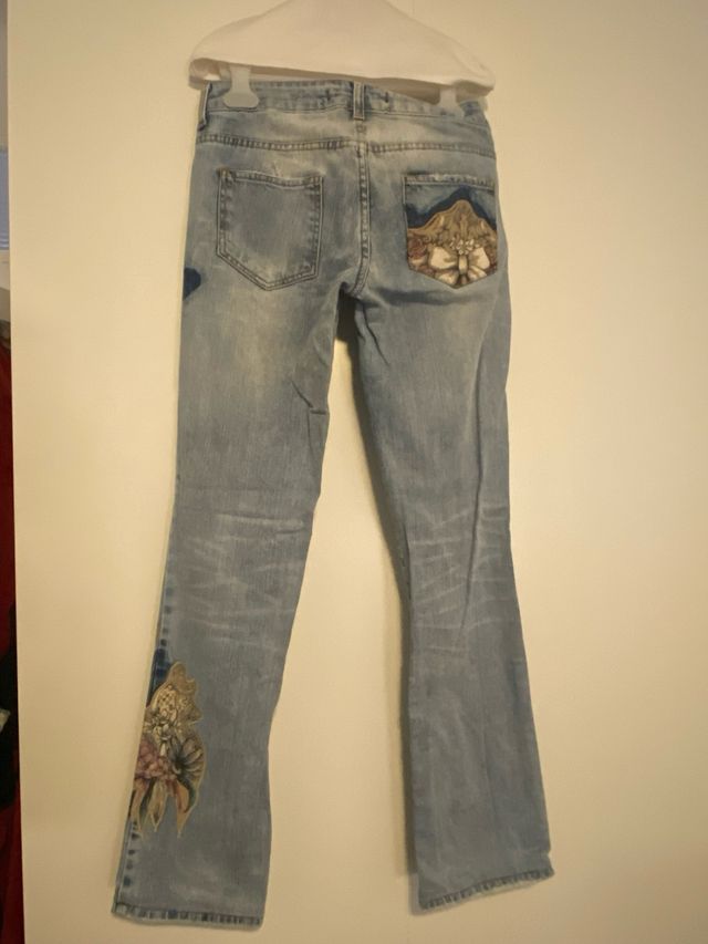 Pantalones vaqueros Just Cavalli estampados