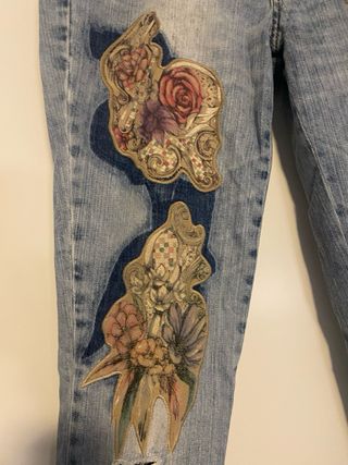 Pantalones vaqueros Just Cavalli estampados