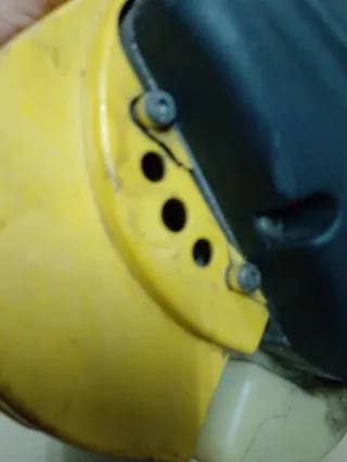 Motor desbrozadora McCulloch funcionando