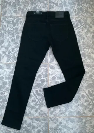 Pantalón Hollister Negro Skinny Talla S