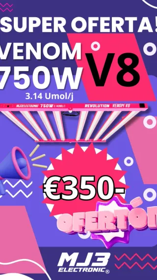 Luminaria LED VENOM V8 750W